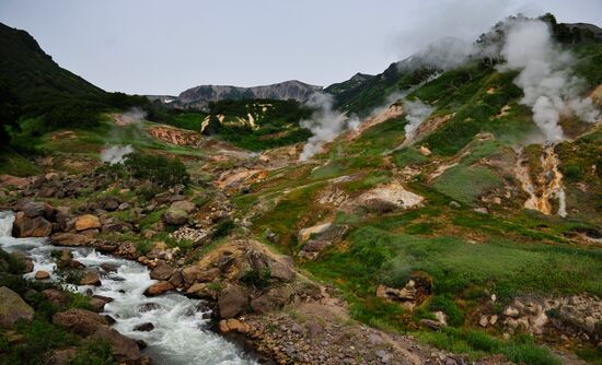 Valley of Geysers in Kronotsky Nature Reserve