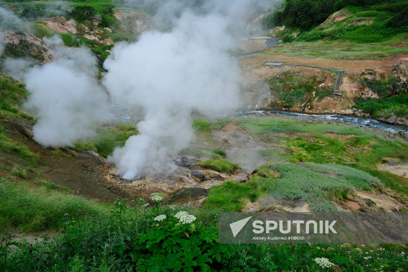 Valley of Geysers in Kronotsky Nature Reserve