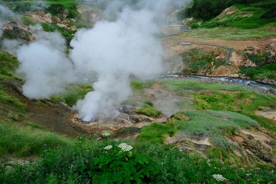 Valley of Geysers in Kronotsky Nature Reserve