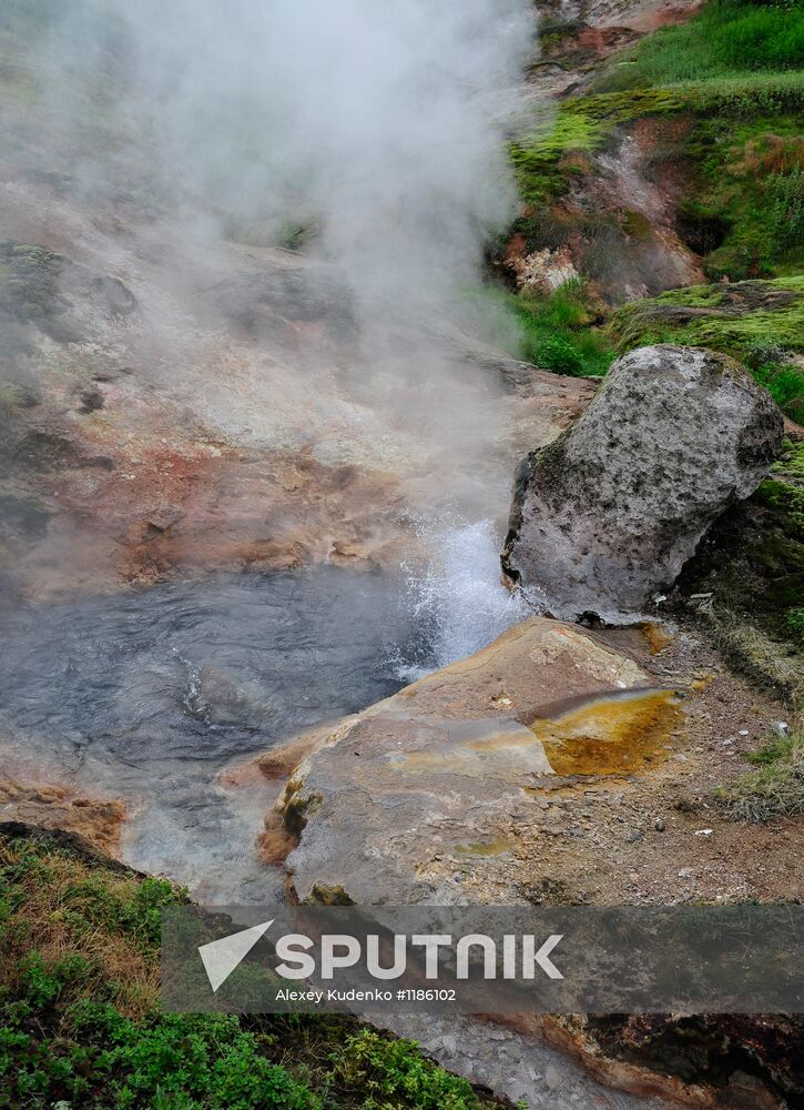 Valley of Geysers in Kronotsky Nature Reserve