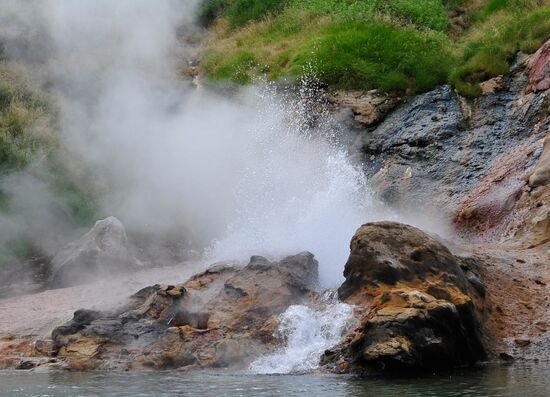 Valley of Geysers in Kronotsky Nature Reserve