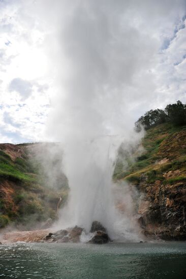 Valley of Geysers in Kronotsky Nature Reserve