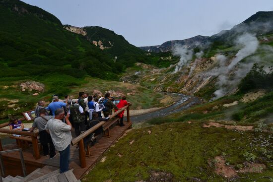 Valley of Geysers in Kronotsky Nature Reserve