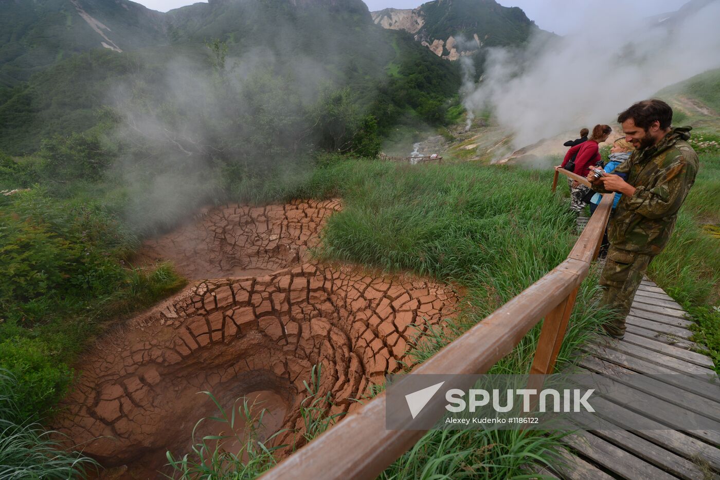 Valley of Geysers in Kronotsky Nature Reserve