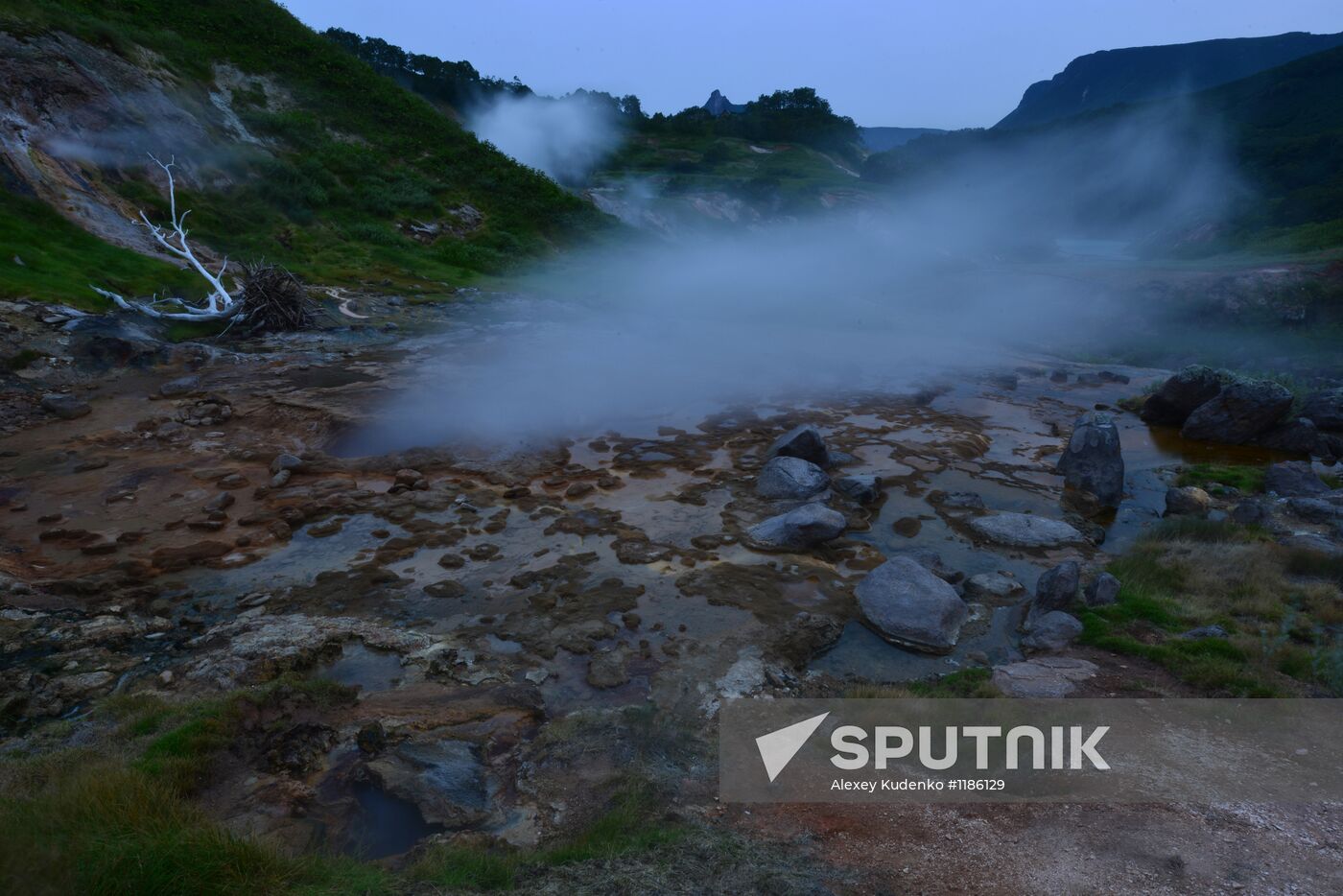 Valley of Geysers in Kronotsky Nature Reserve