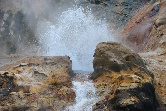 Valley of Geysers in Kronotsky reserve