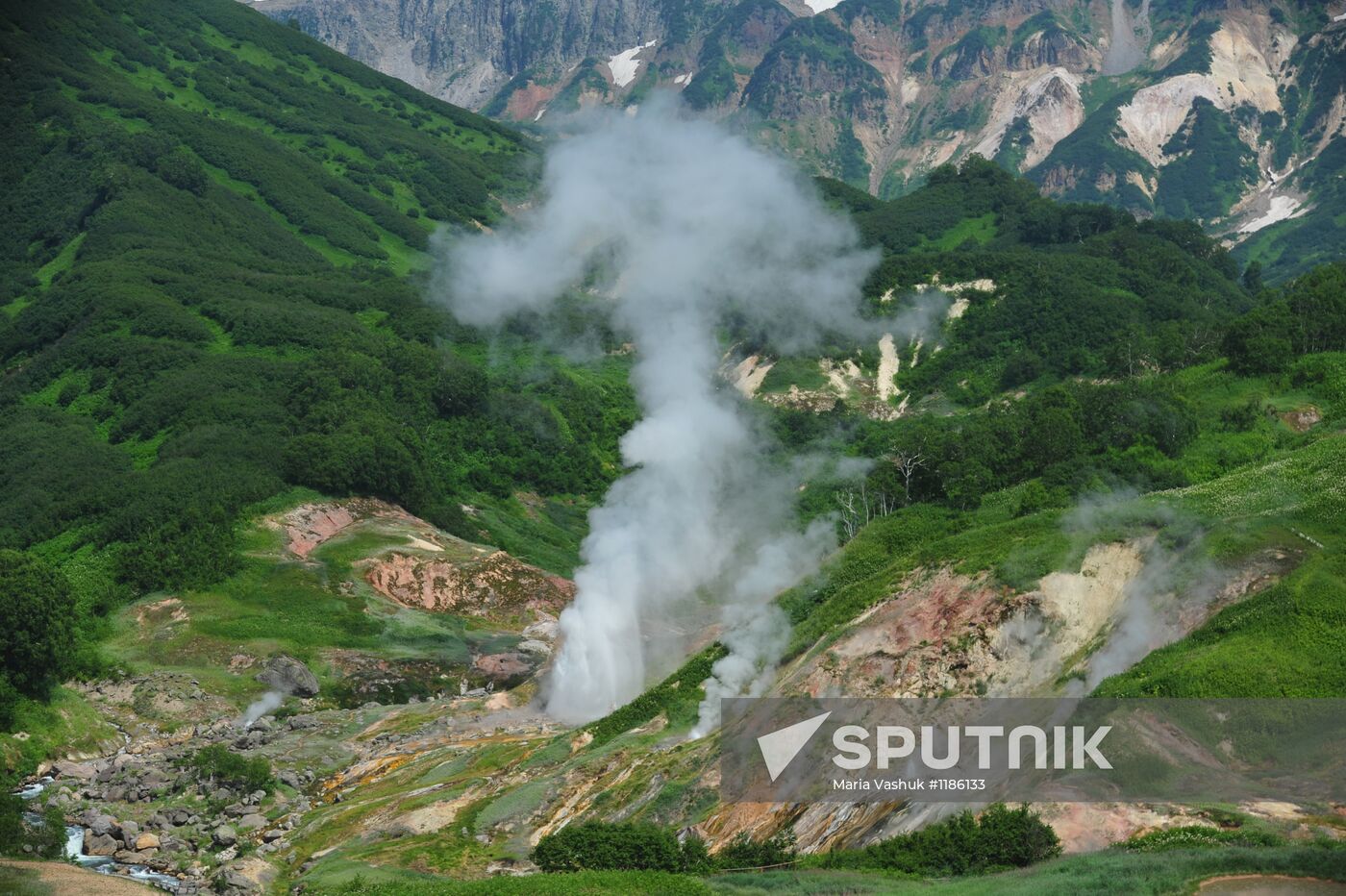 Valley of Geysers in Kronotsky Nature Reserve