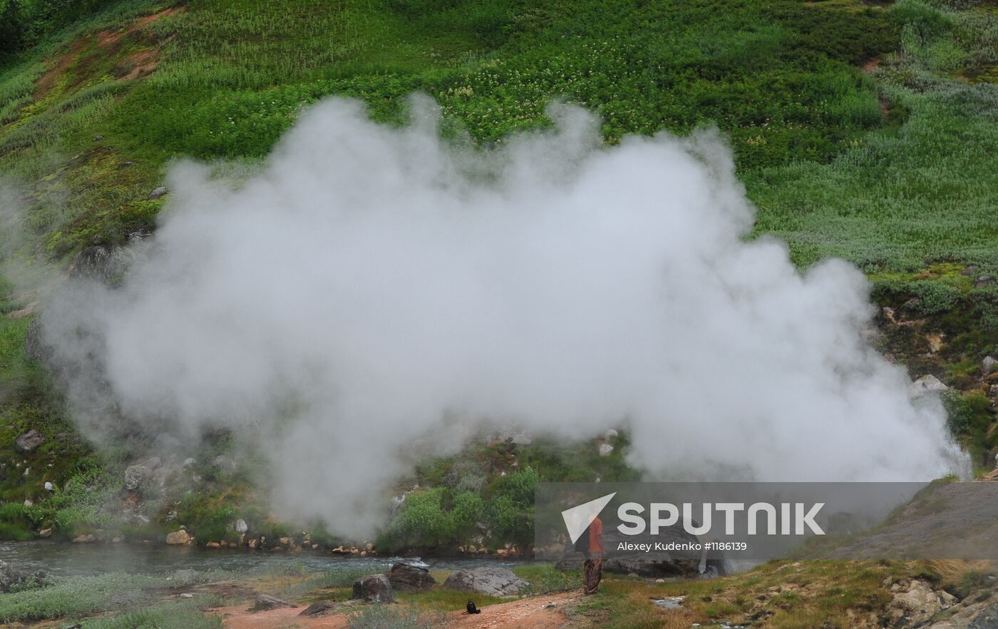 Valley of Geysers in Kronotsky Nature Reserve