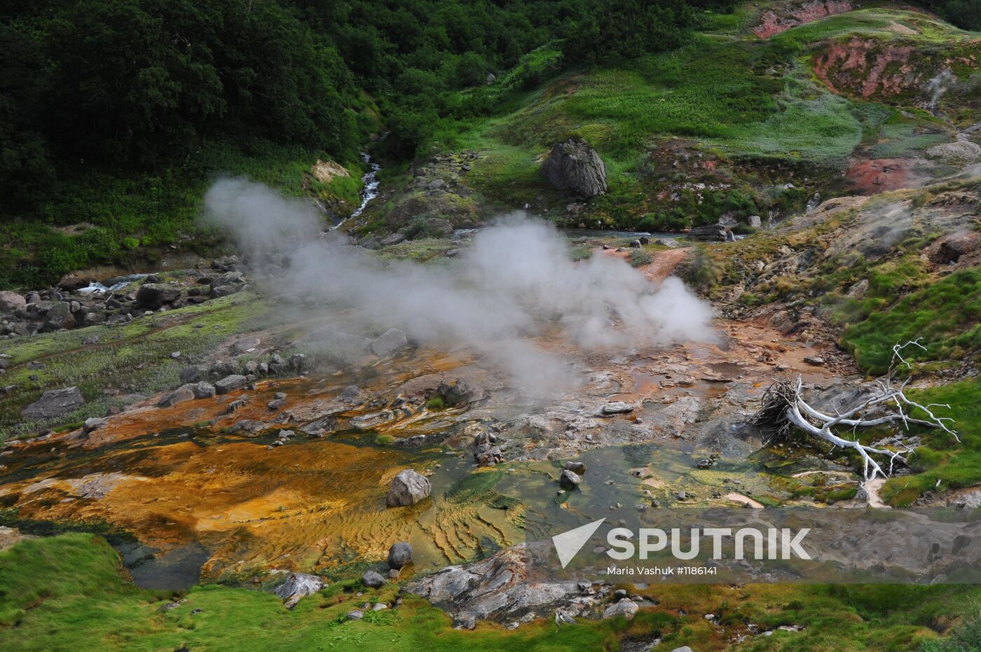 Valley of Geysers in Kronotsky Nature Reserve