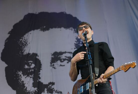 Afisha Picnic music festival in Moscow