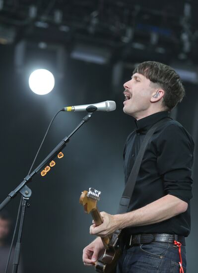 Afisha Picnic music festival in Moscow