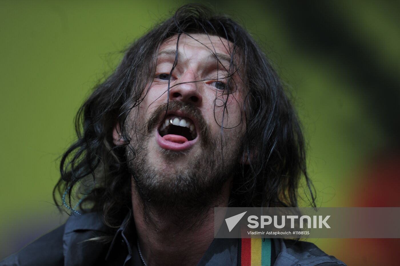 Red Hot Chili Peppers perform live in Moscow