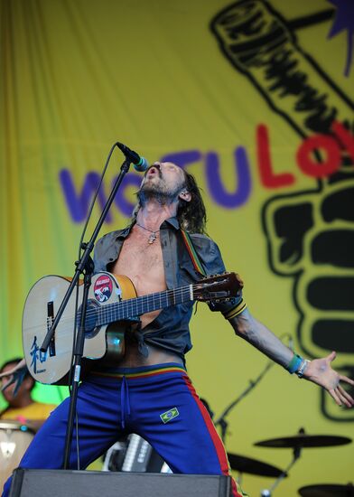 Red Hot Chili Peppers perform live in Moscow