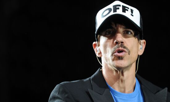 Red Hot Chili Peppers perform live in Moscow