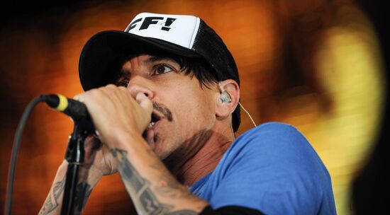 Red Hot Chili Peppers perform live in Moscow