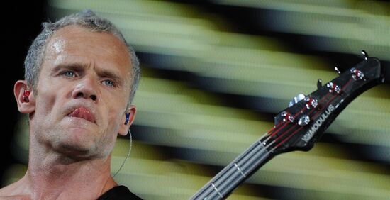Red Hot Chili Peppers perform live in Moscow