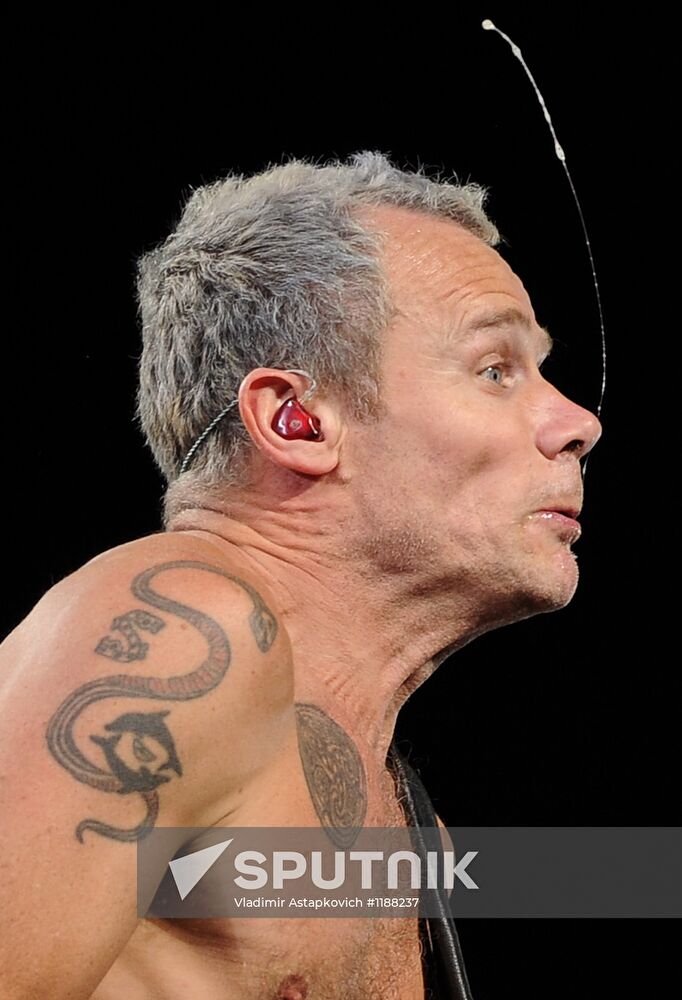 Red Hot Chili Peppers perform live in Moscow