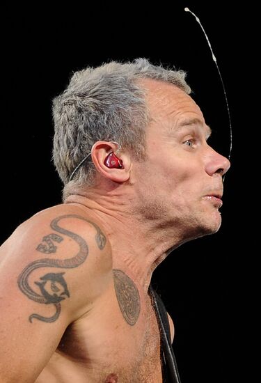 Red Hot Chili Peppers perform live in Moscow