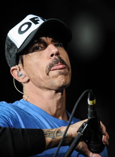 Red Hot Chili Peppers perform live in Moscow