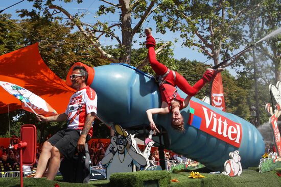 Cycling Tour de France 2012. Finish