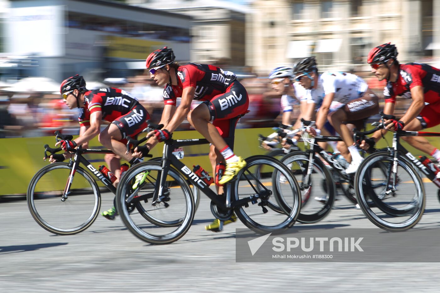 Cycling Tour de France 2012. Finish