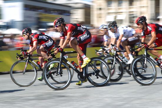 Cycling Tour de France 2012. Finish