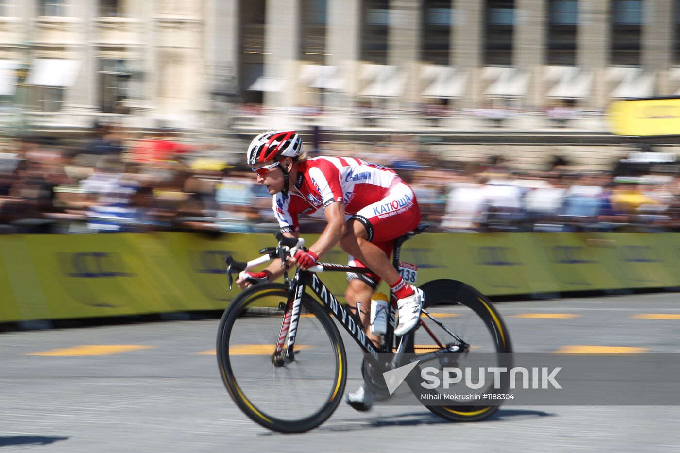 Cycling Tour de France 2012. Finish