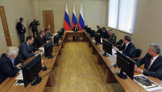 D.Medvedev's working visit to Kolomna