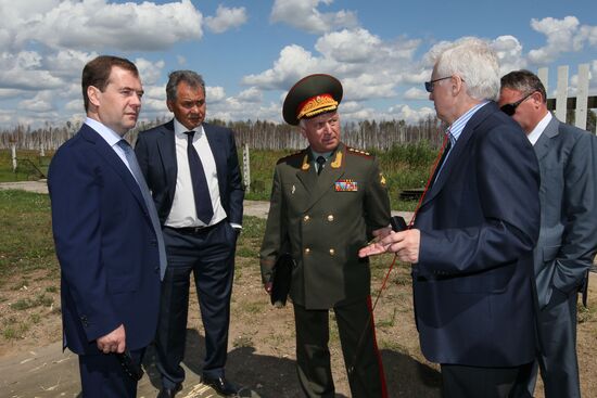D.Medvedev's working visit to Kolomna