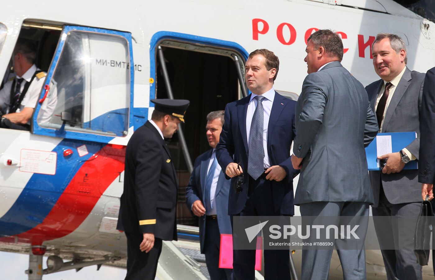 D.Medvedev's working visit to Kolomna