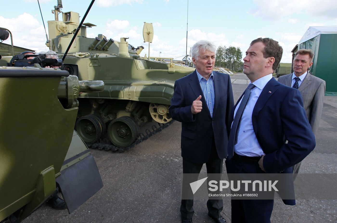 D.Medvedev's working visit to Kolomna