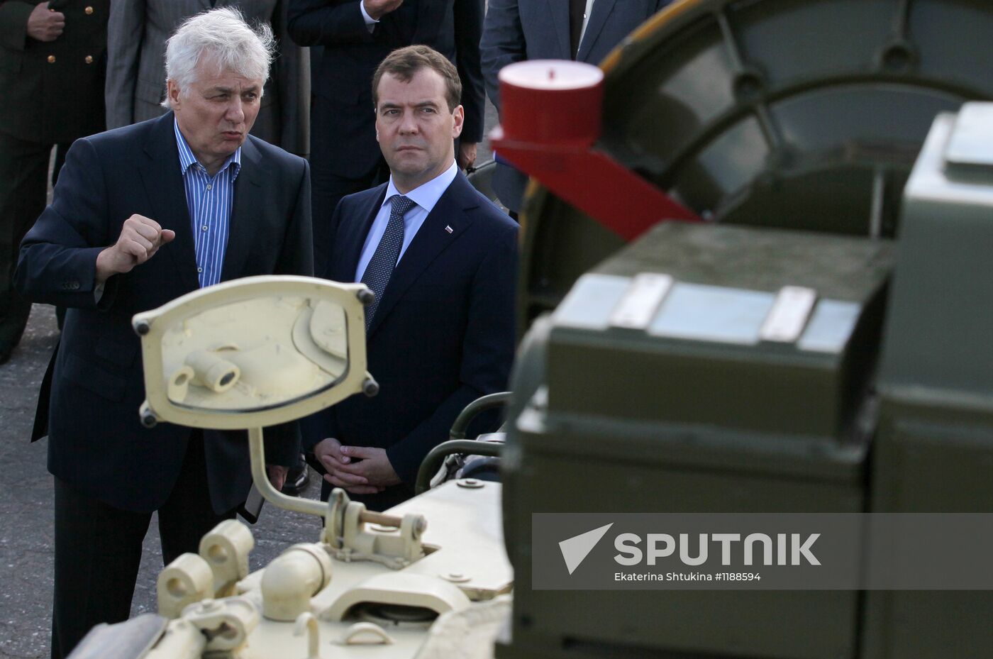 D.Medvedev's working visit to Kolomna