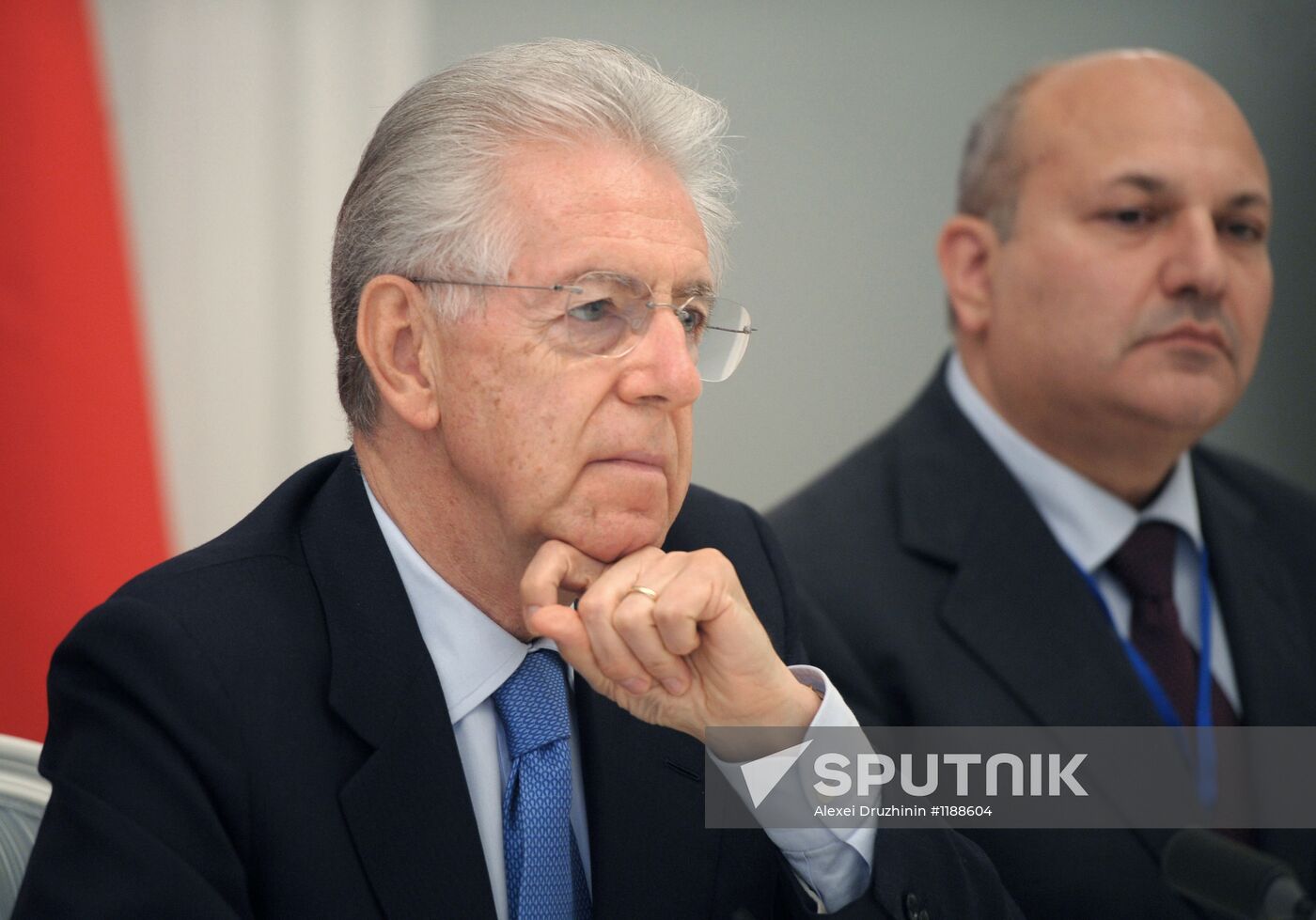 Vladimir Putin and Mario Monti meet in Sochi