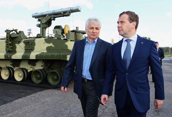 Dmitry Medvedev's visit to Kolomna