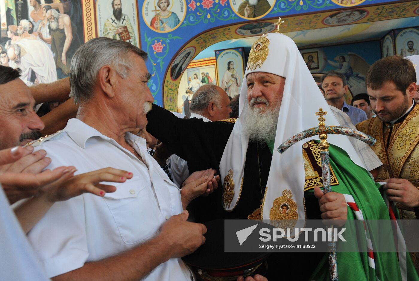 Patriarch of Moscow and All Russia Kirill visits Krymsk