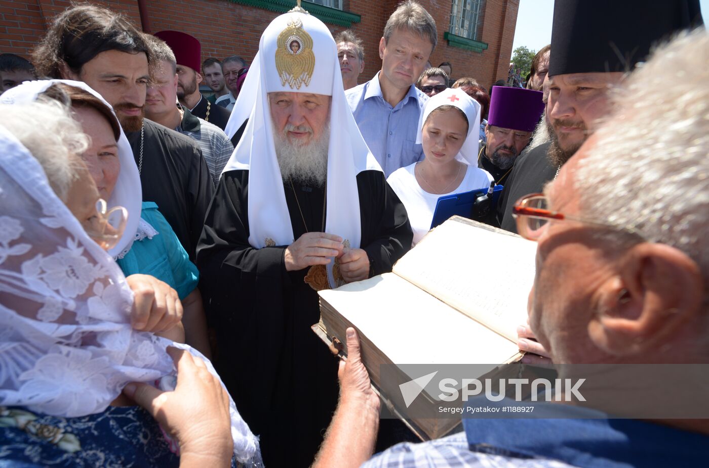 Patriarch of Moscow and All Russia Kirill visits Krymsk