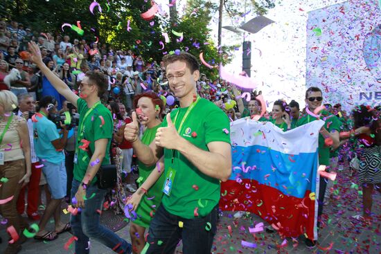 Opening of New Wave 2012 international contest in Jūrmala