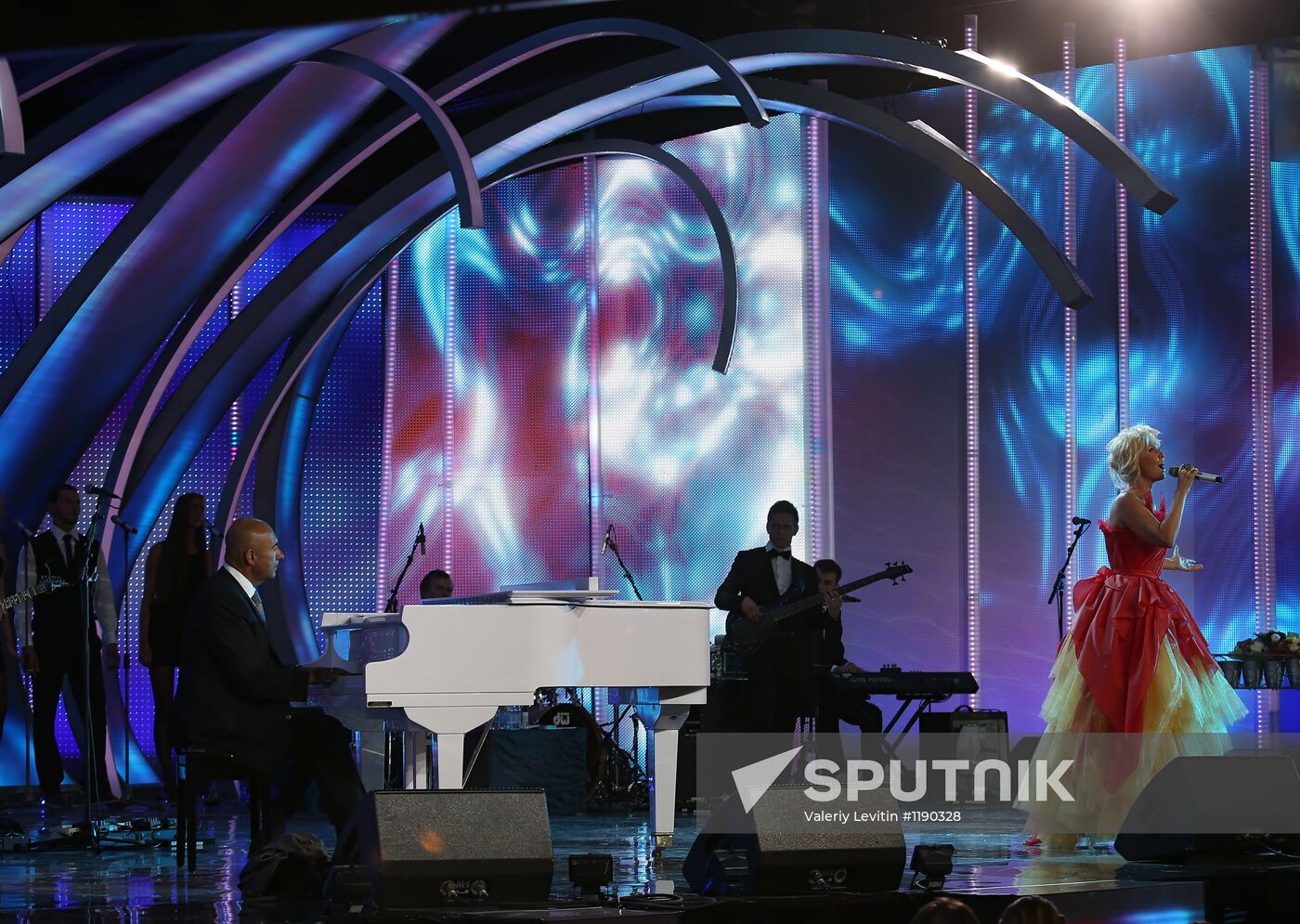 Opening of New Wave 2012 international contest in Jūrmala