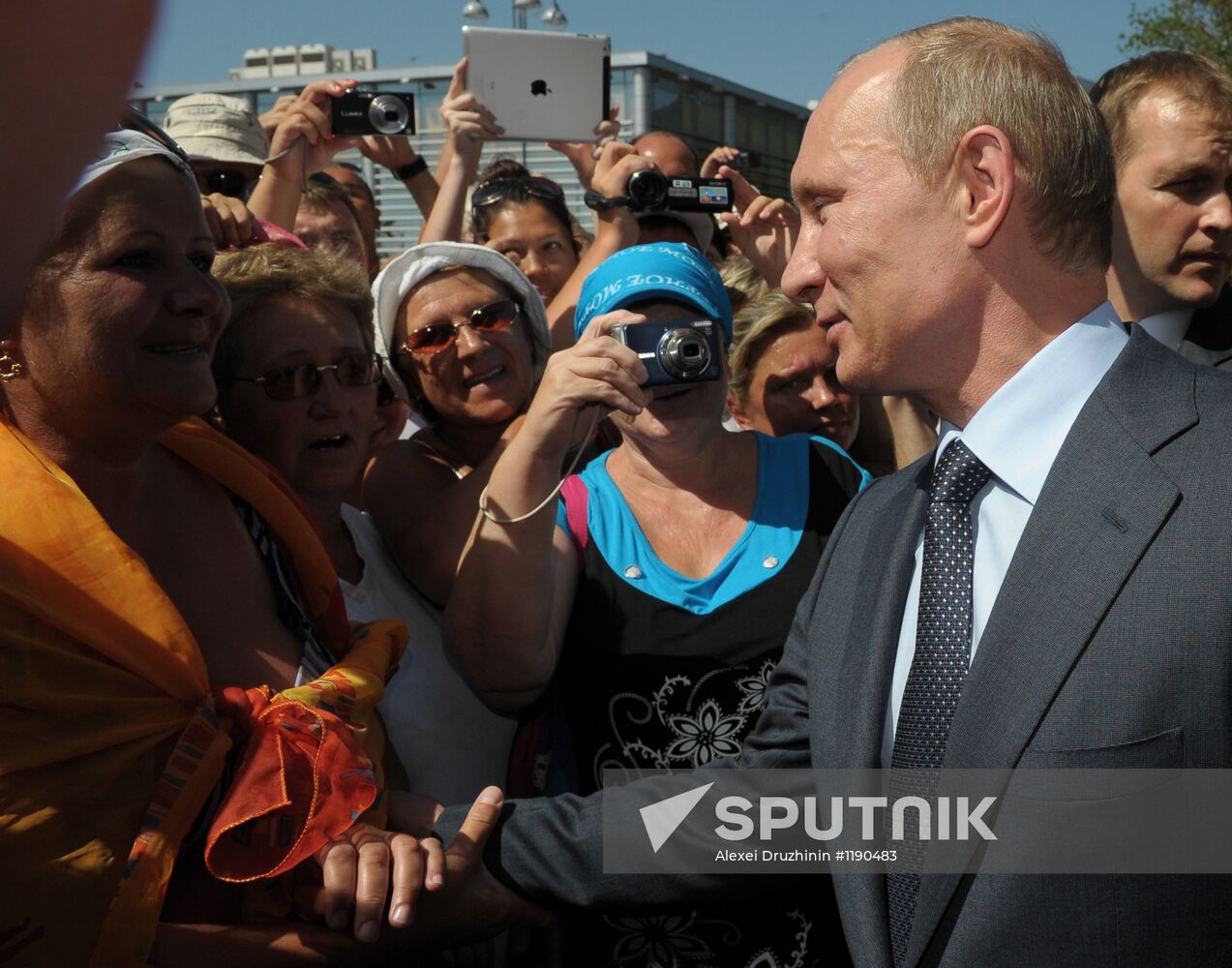 President Vladimir Putin on working visit to Gelendzhik