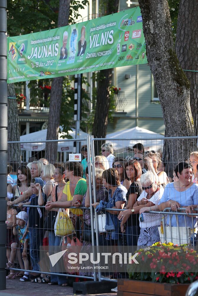 New Wave 2012 international music contest kicks off in Jūrmala