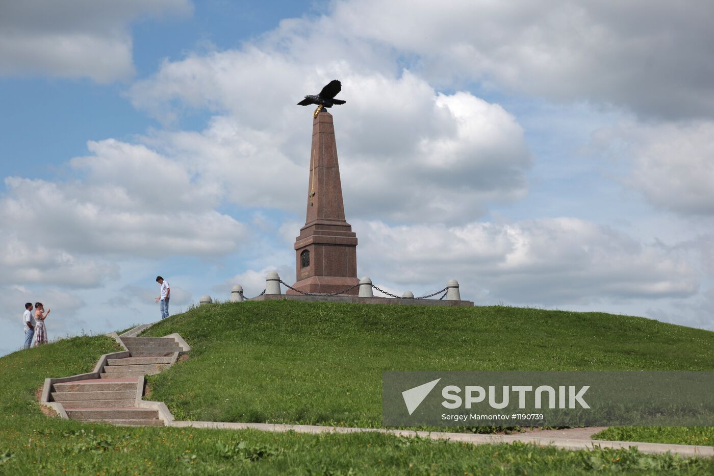 Restoration of monuments at Borodino field museum-reserve
