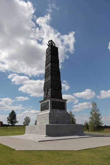 Restoration of monuments at Borodino field museum-reserve