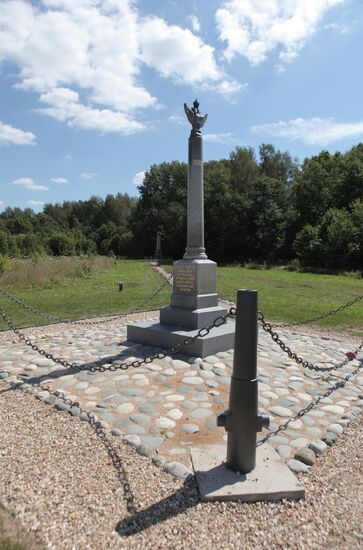 Restoration of monuments at Borodino field museum-reserve