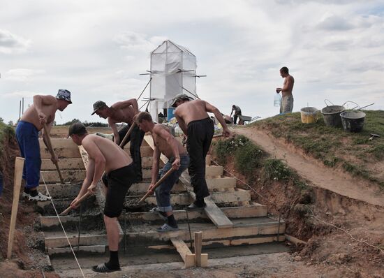 Monuments restored at Borodino Field museum-reserve