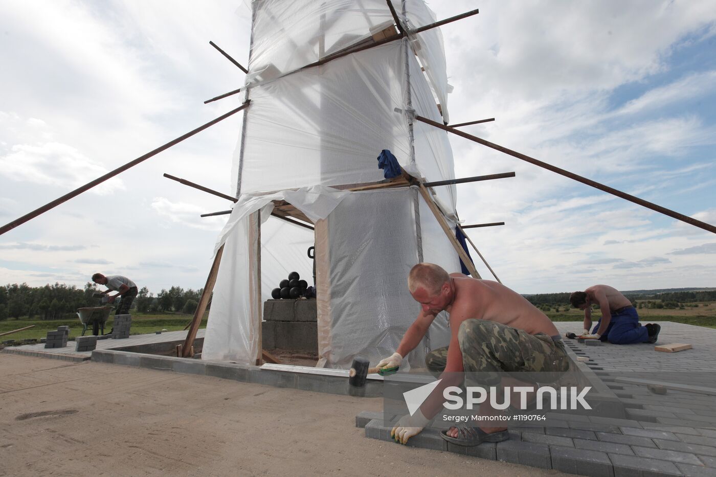 Monuments restored at Borodino Field museum-reserve