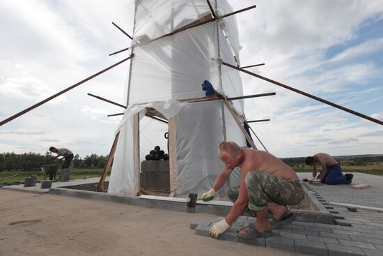 Monuments restored at Borodino Field museum-reserve