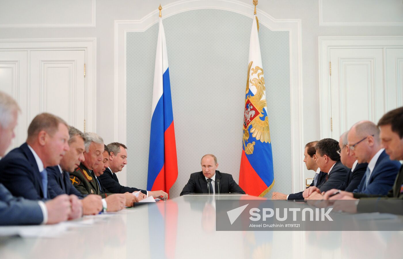 Russian President Vladimir Putin chairs meeting in Sochi