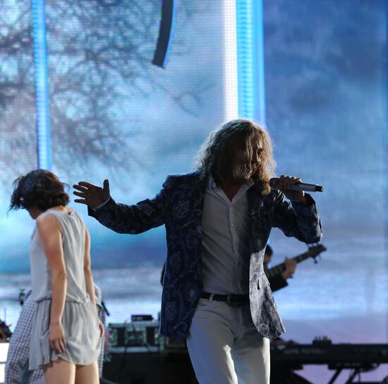 Opening ceremony of New Wave 2012 contest