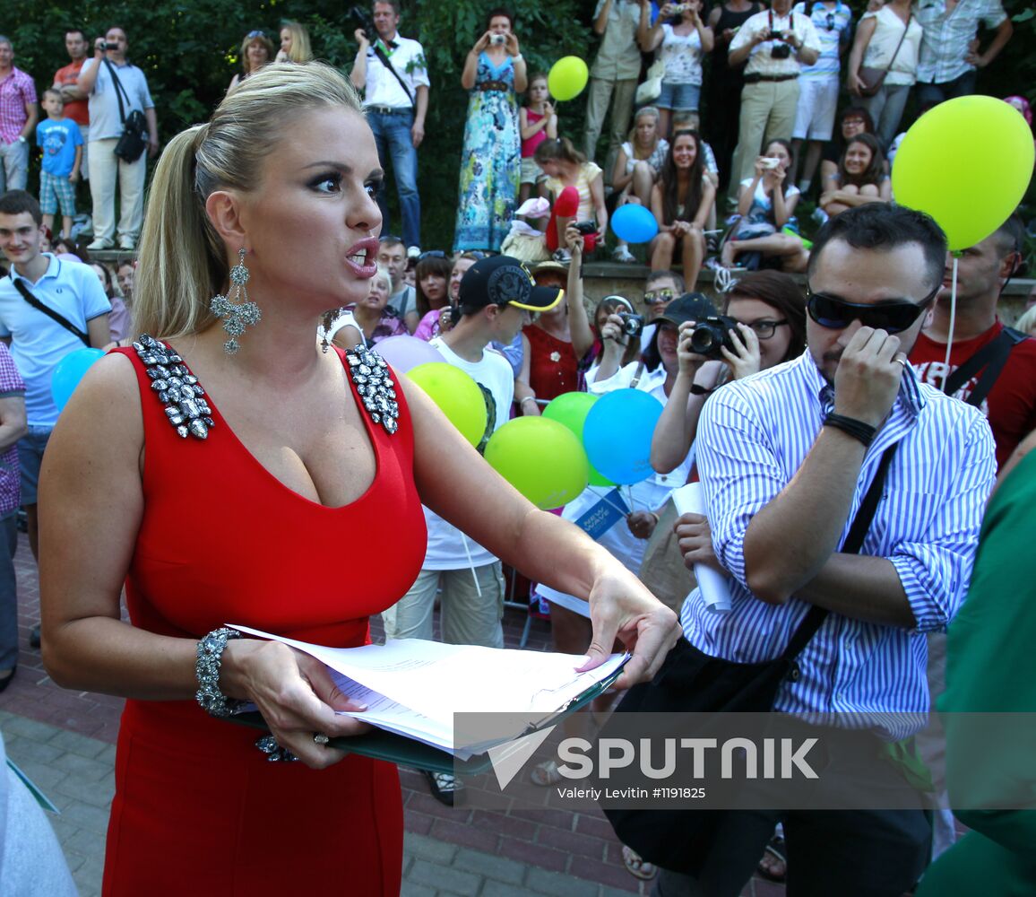 Opening ceremony of New Wave 2012 contest