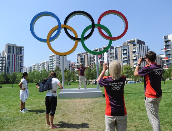 Olympic village in London